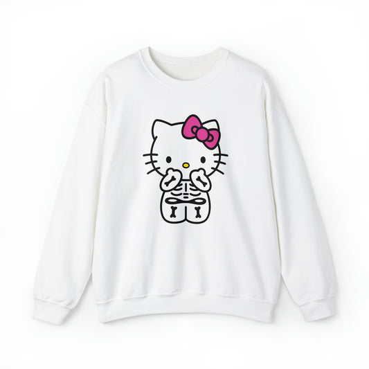 Kitty Skeleton Sweatshirt