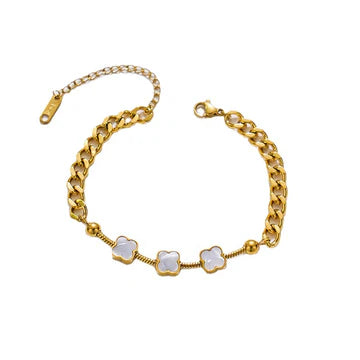 White Clover Cuban Link