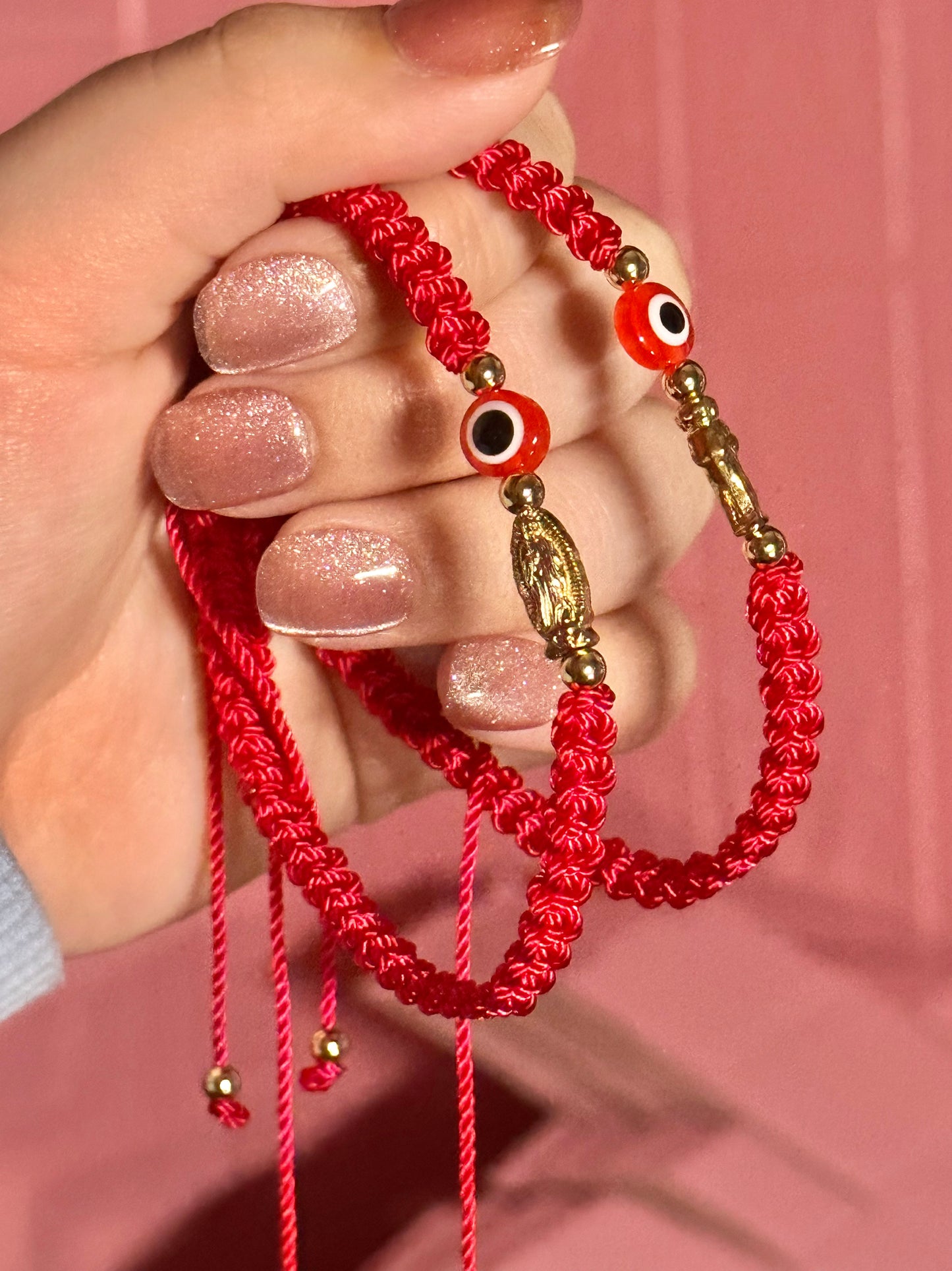 Virgencita x San Judas matching bracelets