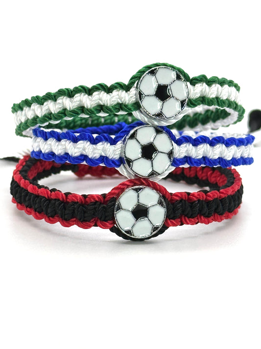 Customizable Soccer Team Bracelets